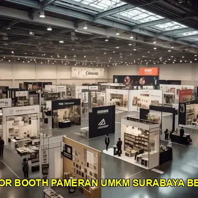 5 Cara Memilih Kontraktor Booth Pameran UMKM di Tunjungan Plaza